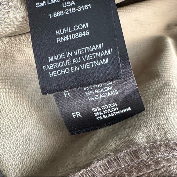 Kuhl Stryka jacket utility jacket olive green size small hooded - Picture 10 of 12